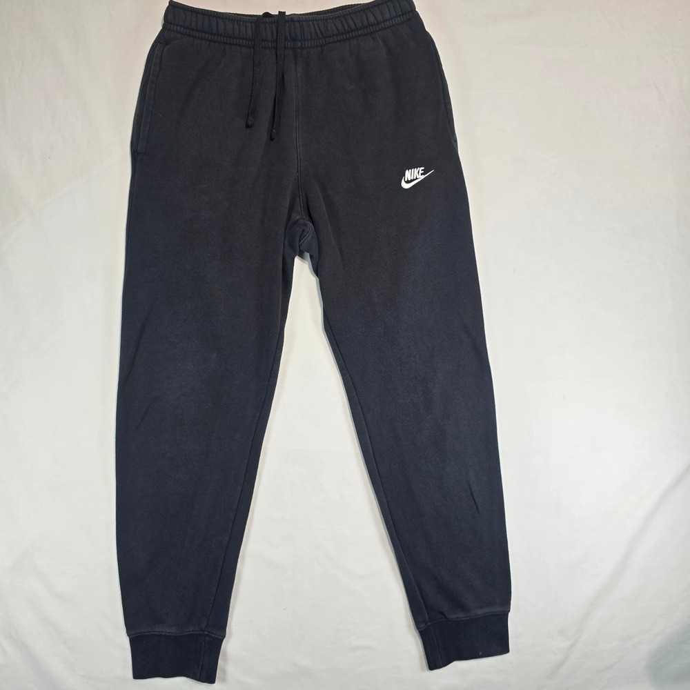 Nike Mens Sportswear Club Fleece Joggers Black Sweatpants BV2671-010 Small